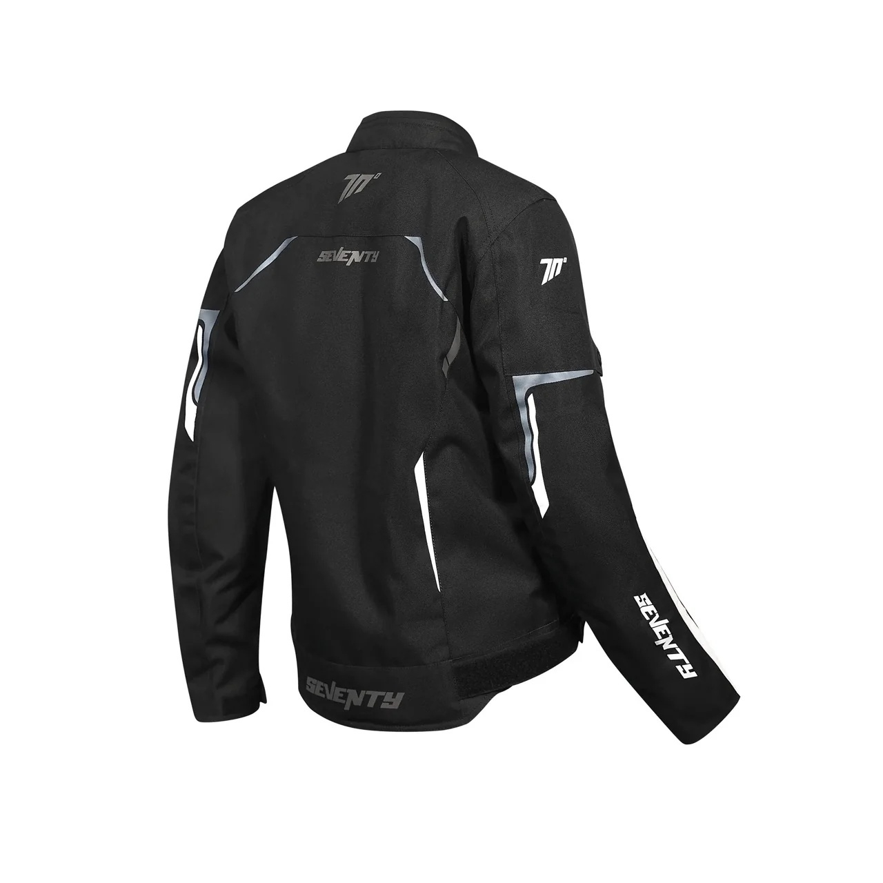 Geacă moto femei Racing Seventy Degrees iarnă SD-JR67 Piston negru/gri/alb [3]