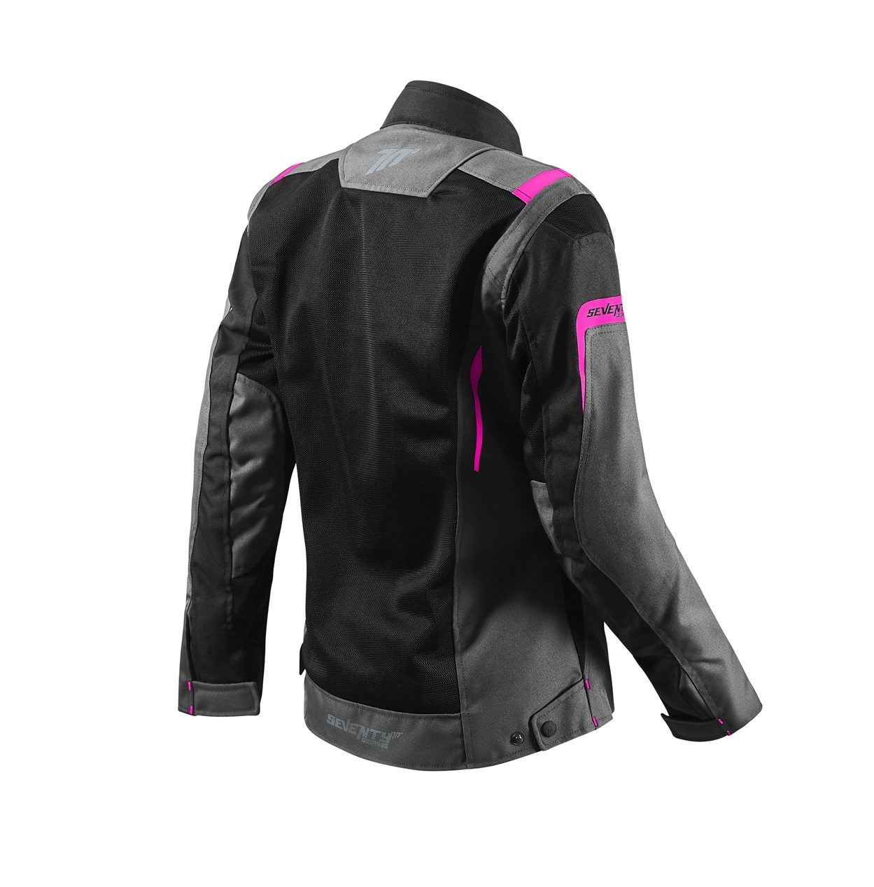 Geacă moto femei Seventy Degrees SD-JT68 Sahara gri/roz [5]