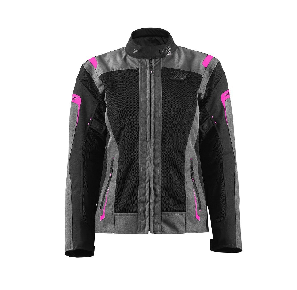 Geacă moto femei Seventy Degrees SD-JT68 Sahara gri/roz [4]