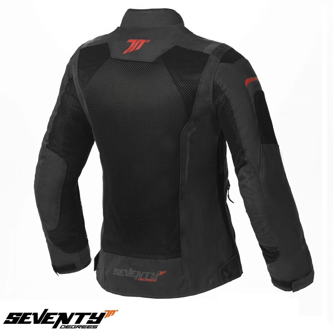 Geacă moto femei Seventy Degrees vară SD-JT58 negru [2]