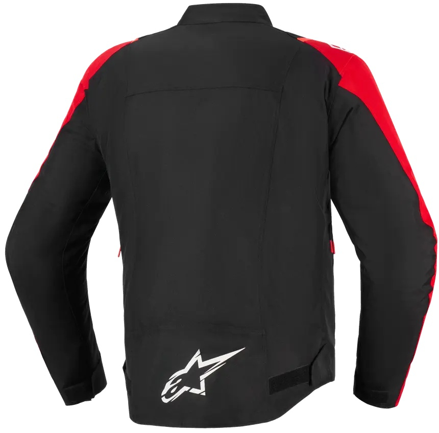 Geacă moto impermeabilă Alpinestars T-SPS V2 WP Negru Roșu fluo [2]