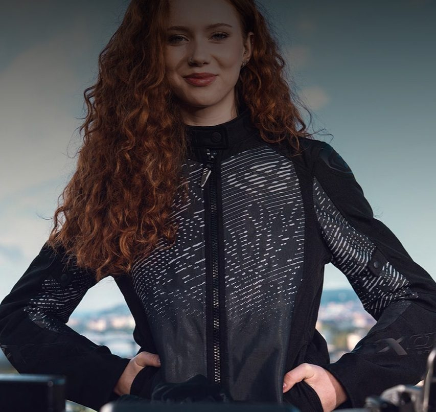 Geacă moto Ixon Artemis LS, femei, roadster/urban, all-season - negru/alb 3 în 1 [4]