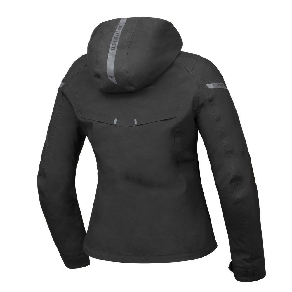 Geacă moto Ixon Burning LS, femei, touring/adventure, all-season - negru (geacă laminată; impermeabilă și pe exterior) [2]
