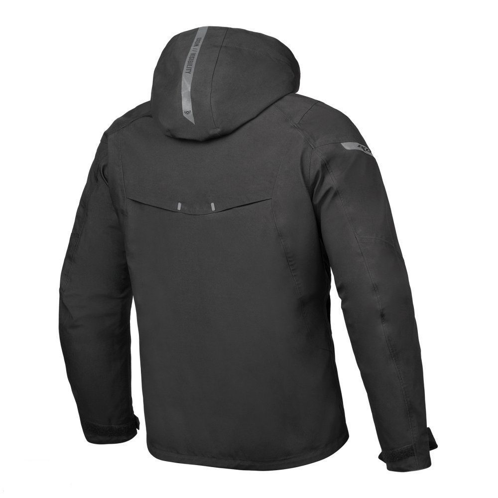 Geacă moto Ixon Burning MS, bărbați, touring/adventure, all-season - negru (geacă laminată; impermeabilă și pe exterior) [2]