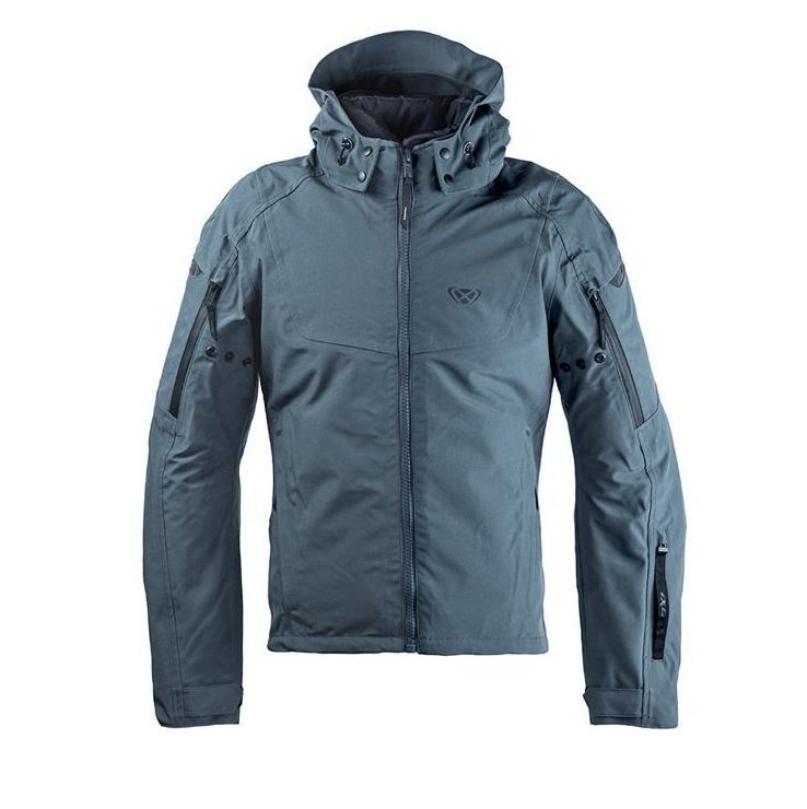 Geacă moto Ixon Burning MS, bărbați, touring/adventure, all-season - verde tactic (geacă laminată; impermeabilă și pe exterior) [2]