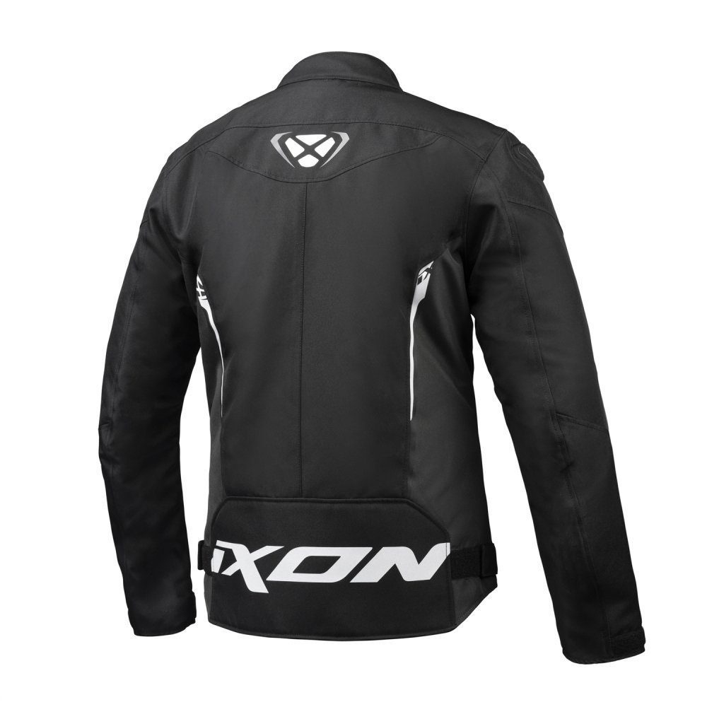 Geacă moto Ixon Cordolo MS, bărbați, racing/roadster, vară - negru/antracit/alb [2]
