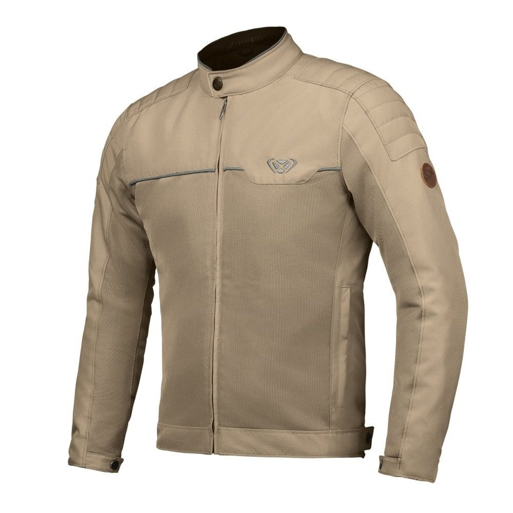 Geacă moto Ixon Cornet WP MS, bărbați, urban/heritage, vară - nisipiu/verde tactic [1]