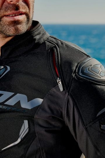 Geacă moto Ixon Cortex WP MS, bărbați, textil, roadster, all-season/iarnă - negru/gri [3]