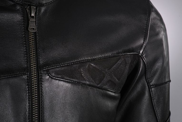 Geacă moto Ixon Cranky MS, bărbați, piele, urban/heritage, all-season - negru [3]