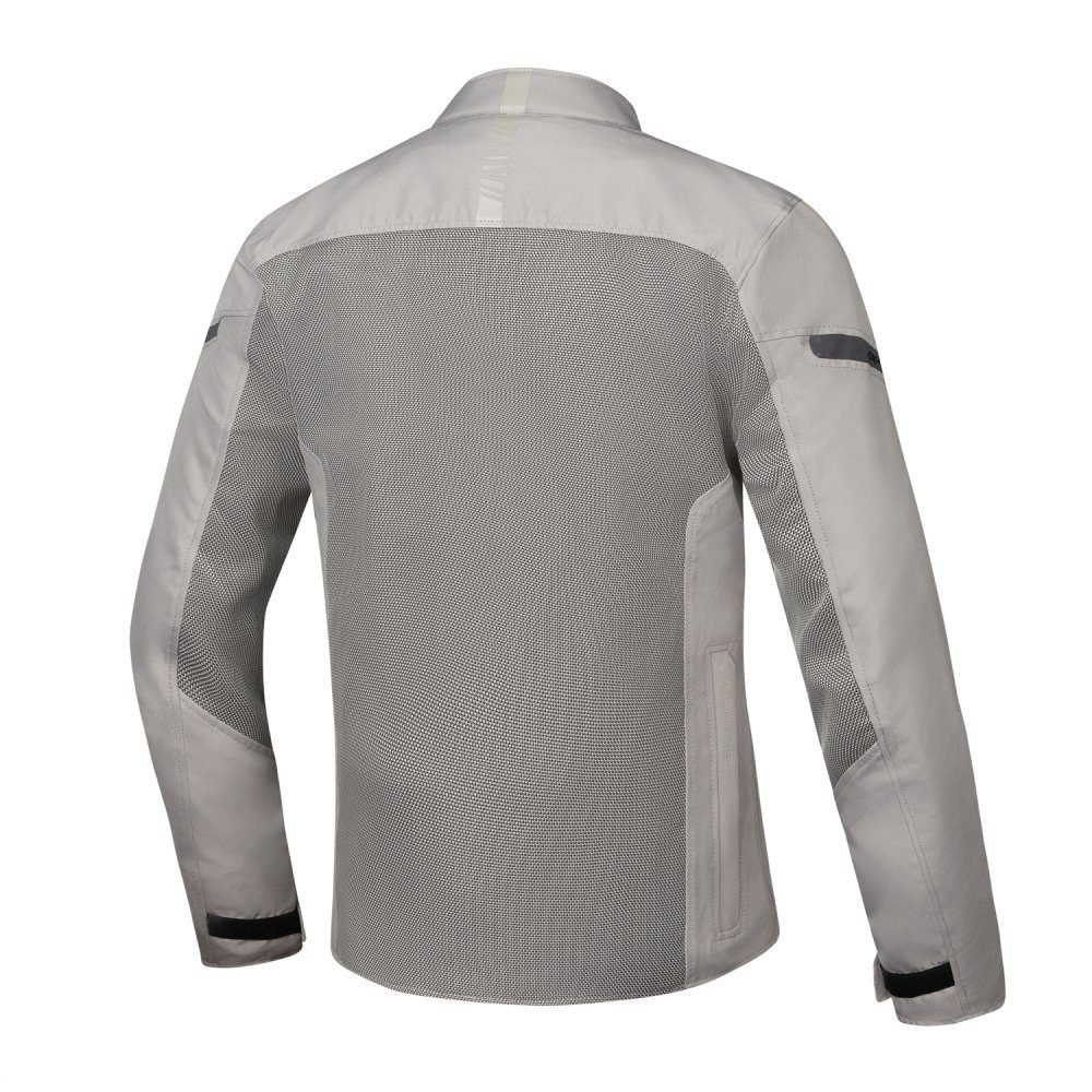 Geacă moto Ixon Fresh MS, bărbați, racing/roadster, vară - greige (gri); tip croi: Slim Fit [2]