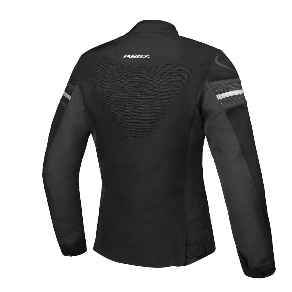 Geacă moto Ixon Ilana Evo LS, femei, racing/roadster, all-season - negru/antracit/argintiu [2]