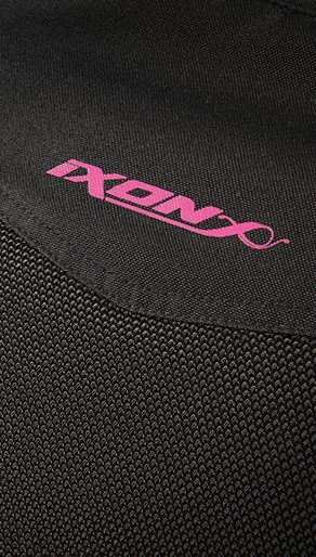 Geacă moto Ixon Ilana Evo LS, femei, racing/roadster, all-season - negru/fuchsia (roz) [3]