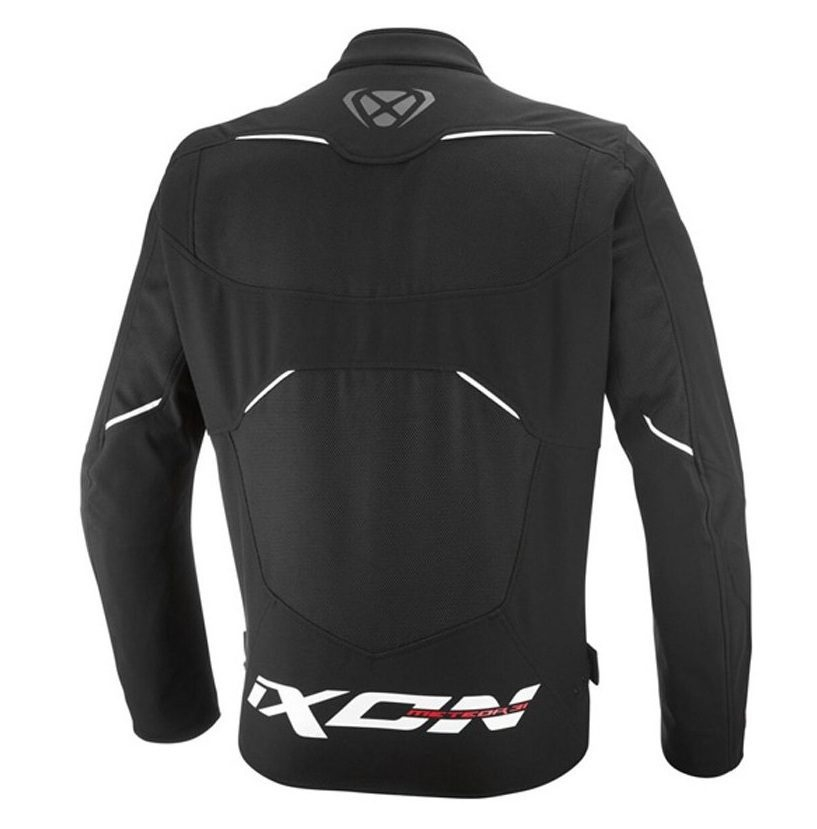 Geacă moto Ixon Meteor 31 MS, bărbați, racing/roadster, all-season - negru/alb 3 în 1 [2]