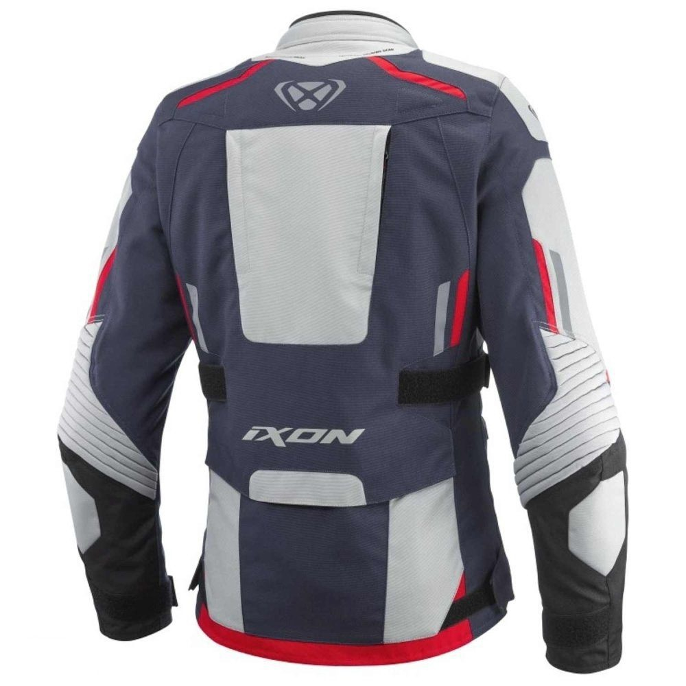Geacă moto Ixon Midgard LS, femei, touring/adventure, all-season - gri/navy/negru [2]