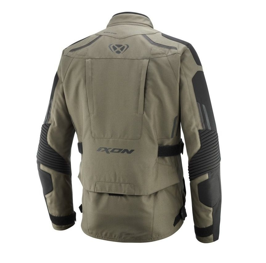 Geacă moto Ixon Midgard MS, bărbați, touring/adventure, all-season - khaki/negru [2]