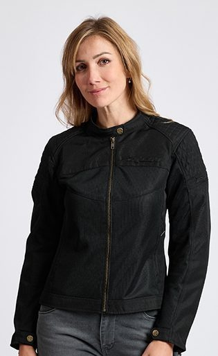 Geacă moto Ixon Ozcan LS, femei, urban/heritage, vară - negru; tip croi: Fit [3]