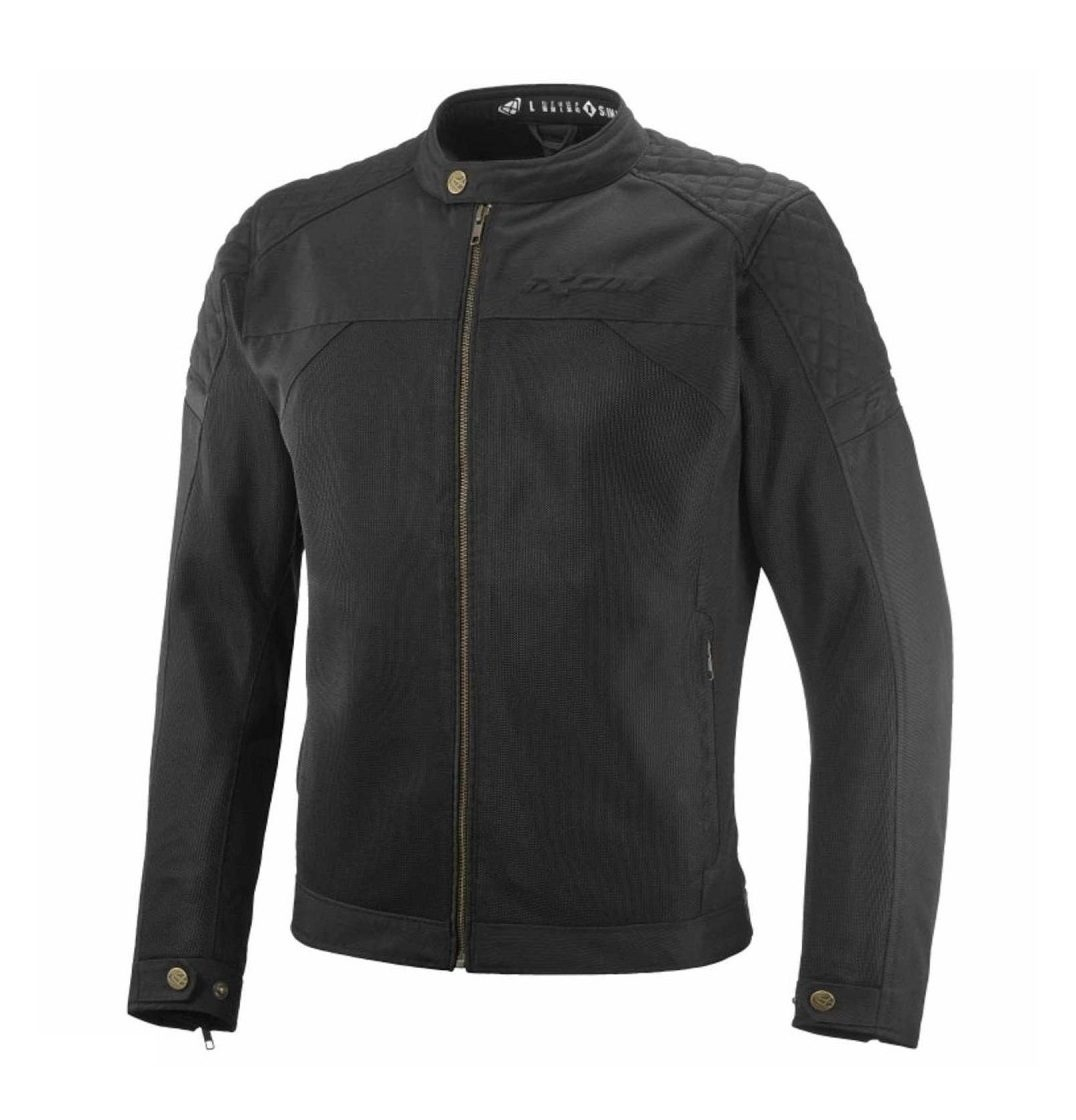 Geacă moto Ixon Ozcan MS, bărbați, urban/heritage, vară - negru; tip croi: Fit [1]