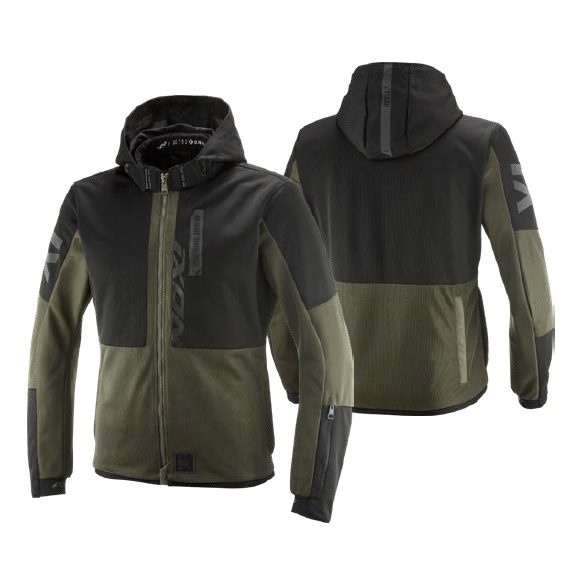 Geacă moto Ixon Park Air MS, bărbați, urban, vară - khaki/negru [3]