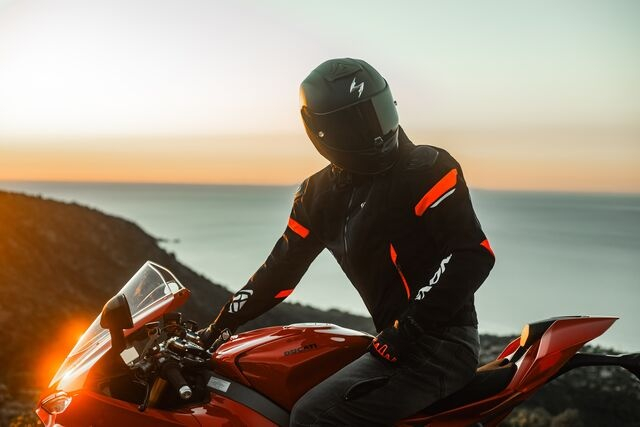Geacă moto Ixon Pulsion Air MS, bărbați, racing/roadster, vară - negru/alb/roșu [4]