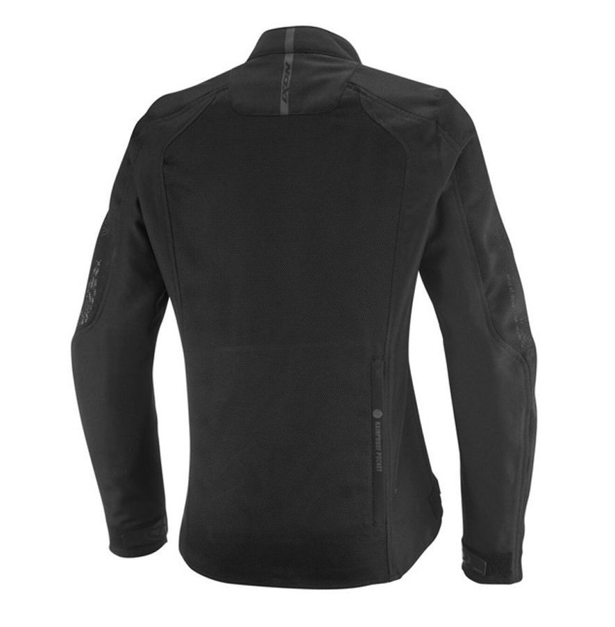Geacă moto Ixon Shadow LS, femei, urban/roadster, vară - negru [2]