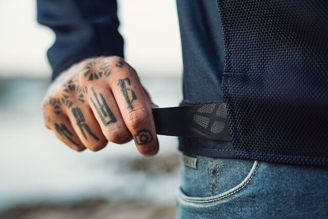 Geacă moto Ixon Shadow MS, bărbați, urban/roadster, vară - navy (albastru) [4]