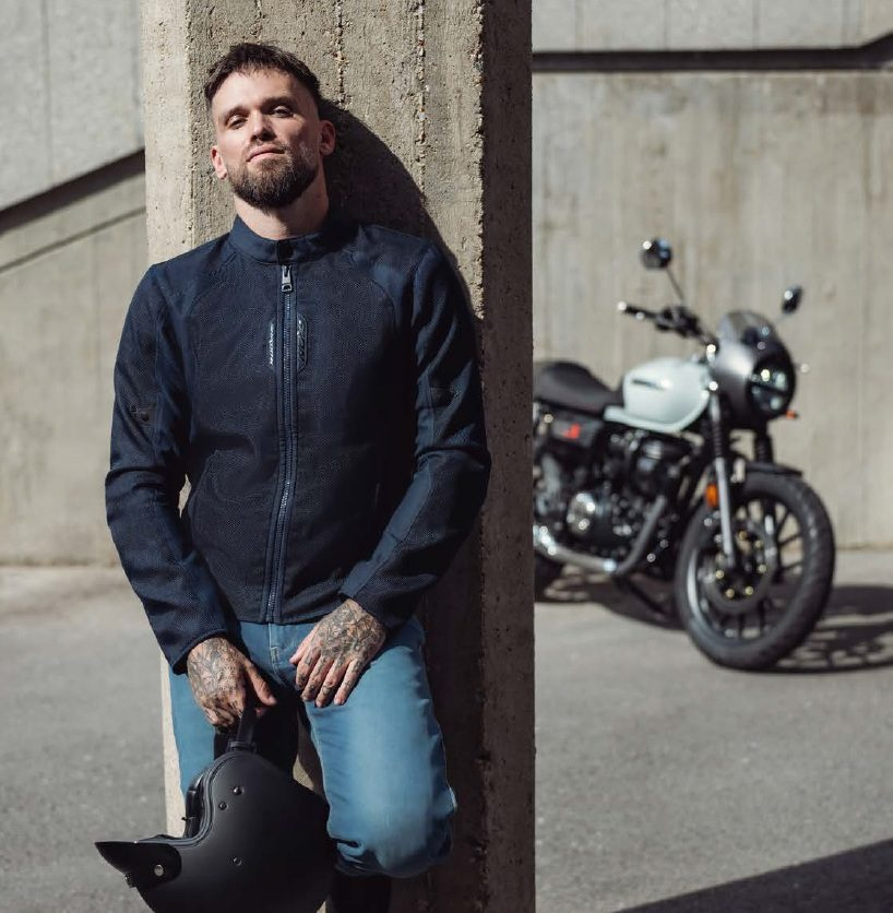 Geacă moto Ixon Shadow MS, bărbați, urban/roadster, vară - negru [3]