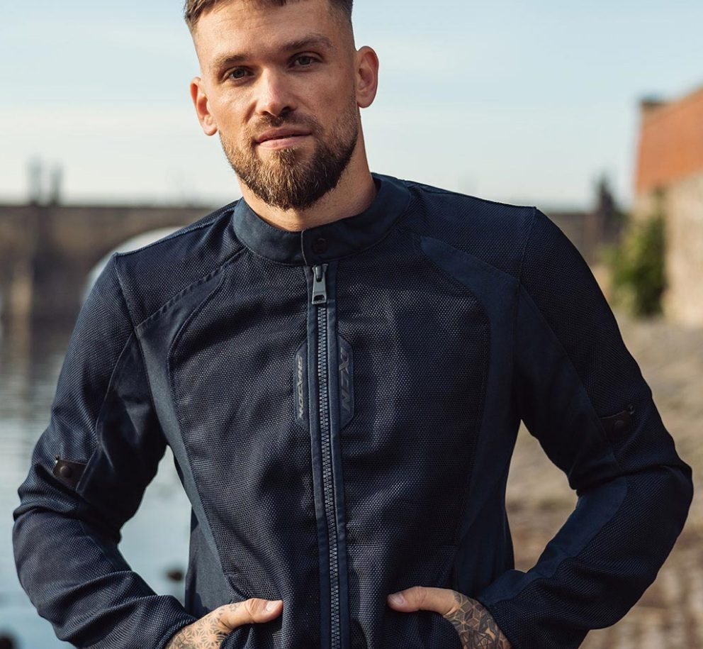 Geacă moto Ixon Shadow MS, bărbați, urban/roadster, vară - negru [4]