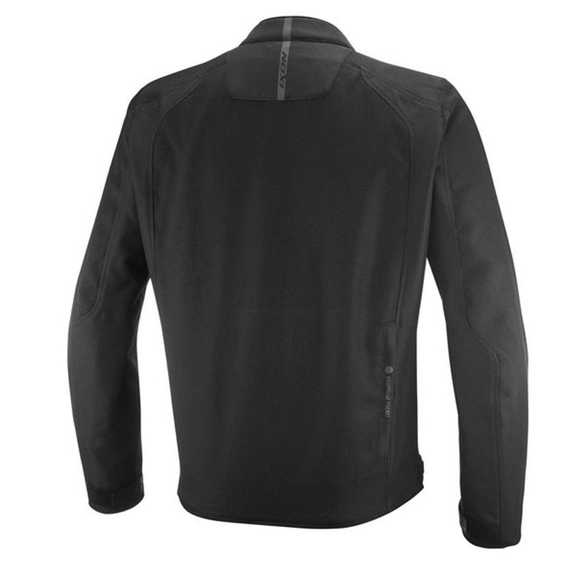 Geacă moto Ixon Shadow MS, bărbați, urban/roadster, vară - negru/alb/roșu [2]