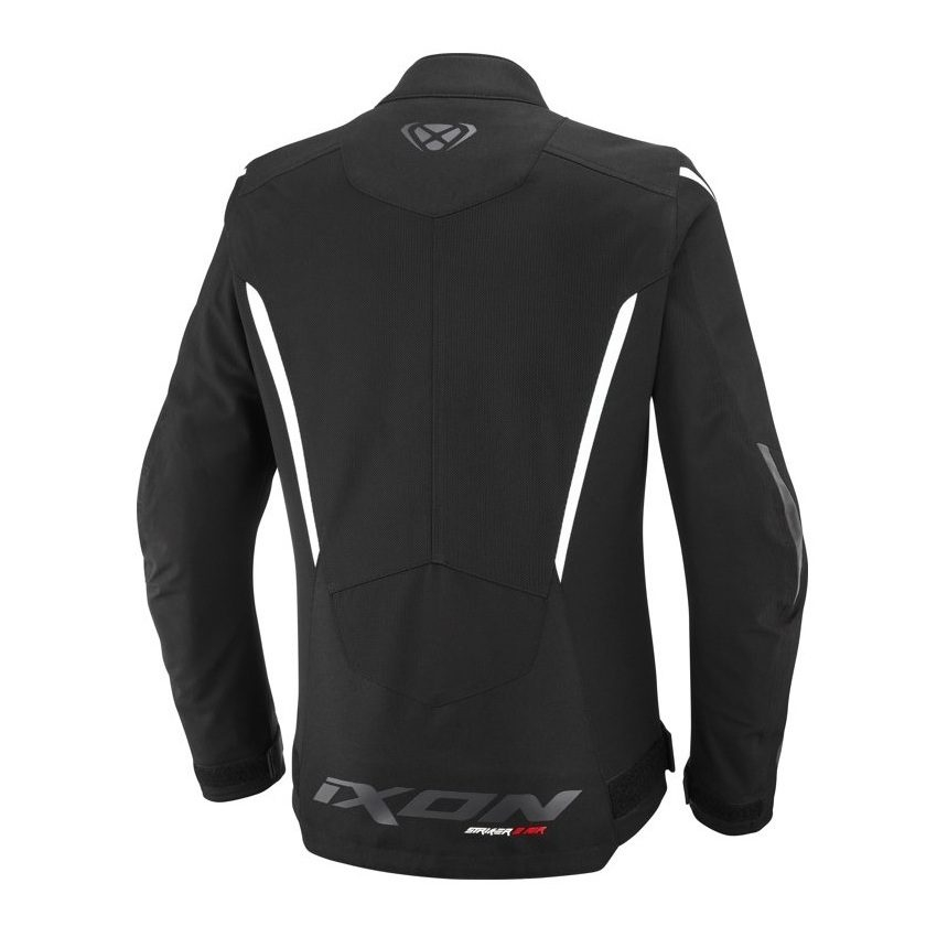 Geacă moto Ixon Striker 2 AIR WP LS, femei, racing/roadster, vară - negru/alb [2]