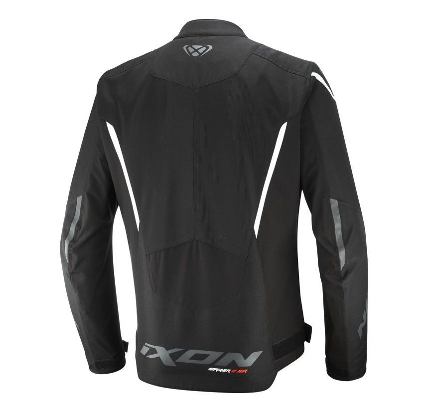 Geacă moto Ixon Striker 2 AIR WP MS, bărbați, racing/roadster, vară - negru/alb [2]