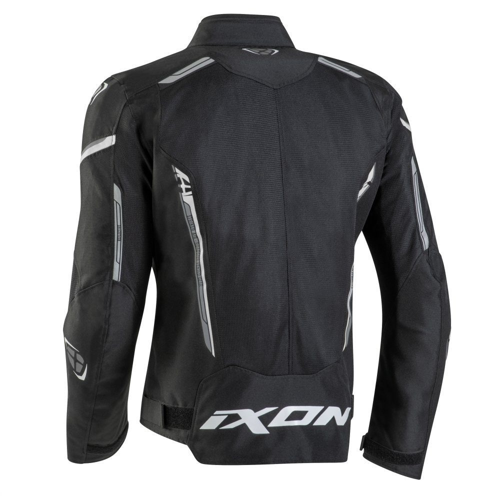 Geacă moto Ixon Striker AIR WP MS, bărbați, racing/roadster, vară - negru/alb [2]