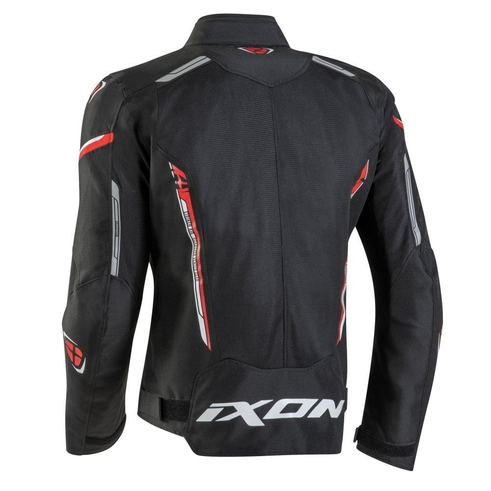 Geacă moto Ixon Striker AIR WP MS, bărbați, racing/roadster, vară - negru/roșu/alb [2]