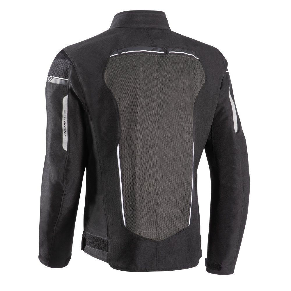 Geacă moto Ixon T-Rex MS, bărbați, racing/roadster, all-season - negru/alb/gri [2]