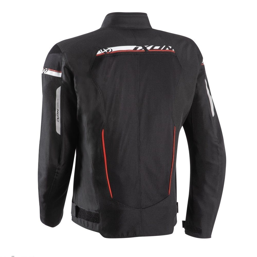 Geacă moto Ixon T-Rex MS, bărbați, racing/roadster, all-season - negru/alb/roșu [2]