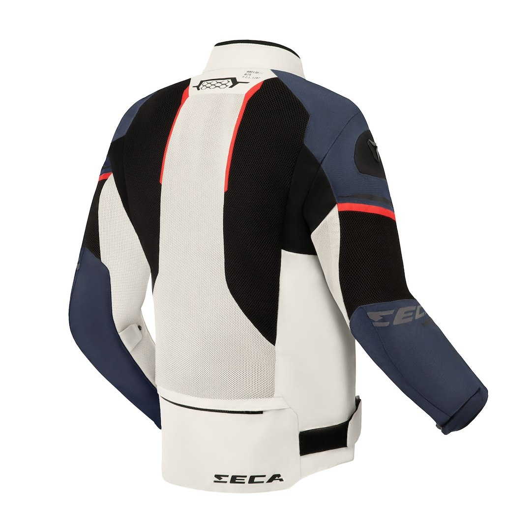 Geaca moto SECA AIRFLOW III GREY/NAVY [2]