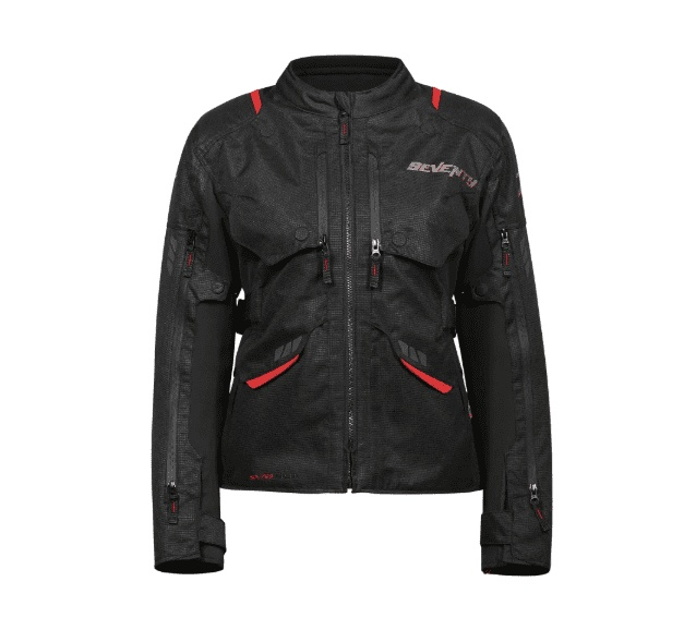 Geacă moto Seventy Degrees all season SD-JT67 Tanami Negru/roșu [7]