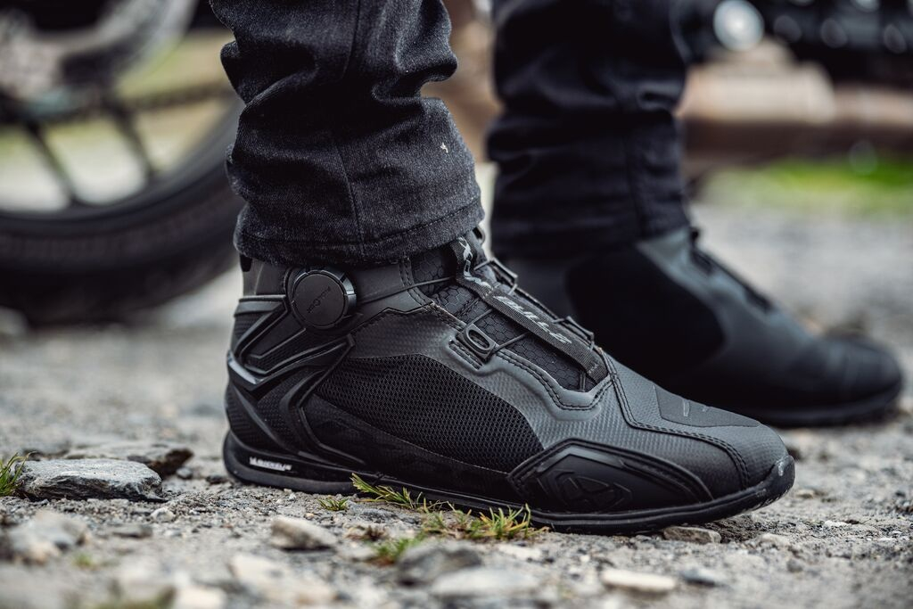 Ghete moto Ixon Bull 2 Air MS, bărbați, roadster, all-season - negru [4]