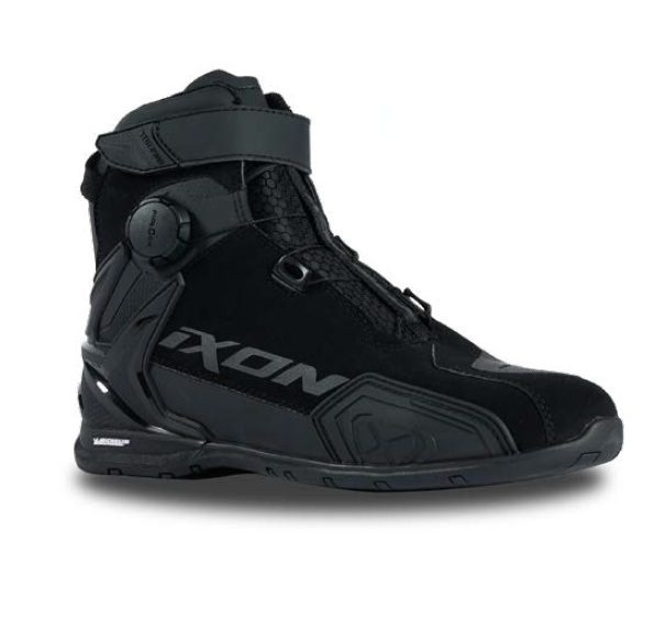 Ghete moto Ixon Bull 2 WP LS, femei, roadster, all-season - negru impermeabile [2]