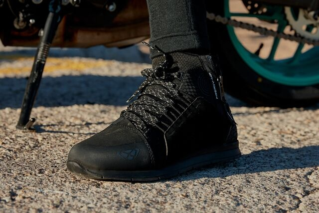 Ghete moto Ixon Freaky WP LS, femei, urban, all-season - negru impermeabile [4]