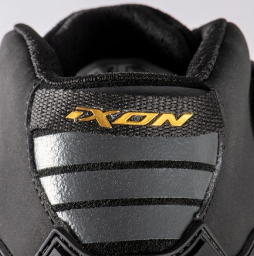 Ghete moto Ixon Gambler WP LS, femei, roadster, all-season - negru/gold (auriu) impermeabile [3]