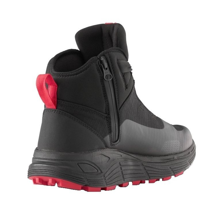 Ghete moto Ixon Snake WP MS, bărbați, urban/adventure, all-season - negru/alb/roșu [2]