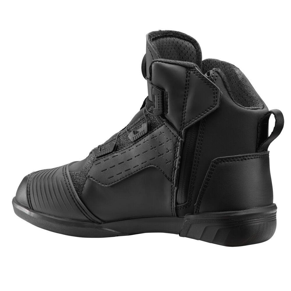 Ghete moto Ixon Vyper WP LS, femei, urban/roadster, all-season - negru/fuchsia (roz) impermeabile [3]