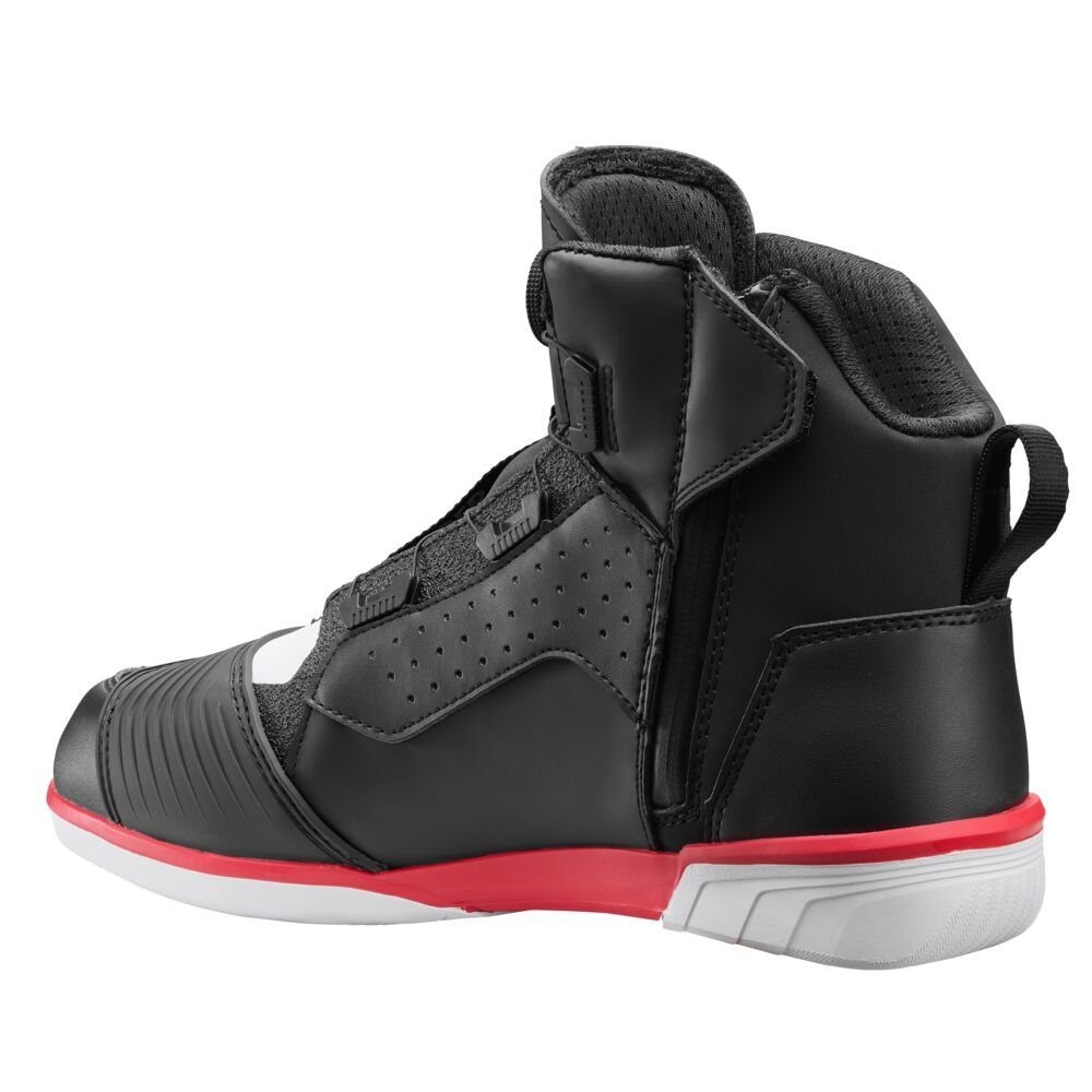 Ghete moto Ixon Vyper WP MS, bărbați, urban/roadster, all-season - negru/alb/roșu impermeabile [3]