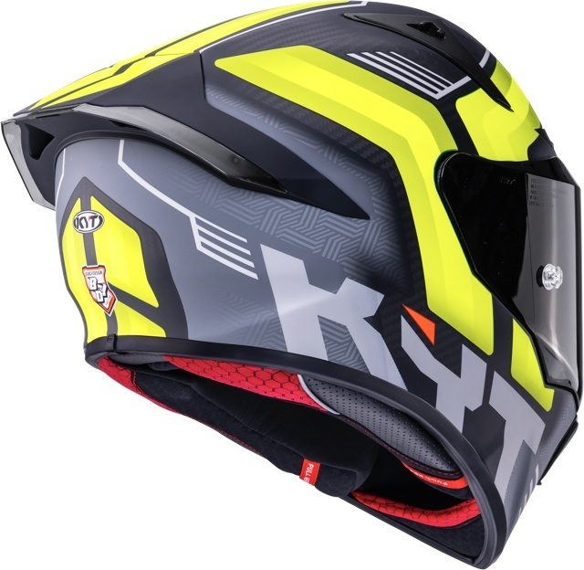 KYT R1R CARBON ACCELERATOR YELLOW [5]