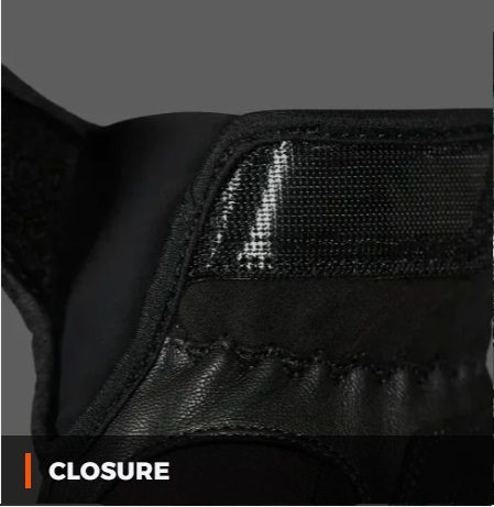 Mănuși moto bărbați Naked/Adventure vară Seventy Degrees SD-N60 Two Stroke negru/verde/roșu - degete tactile [4]