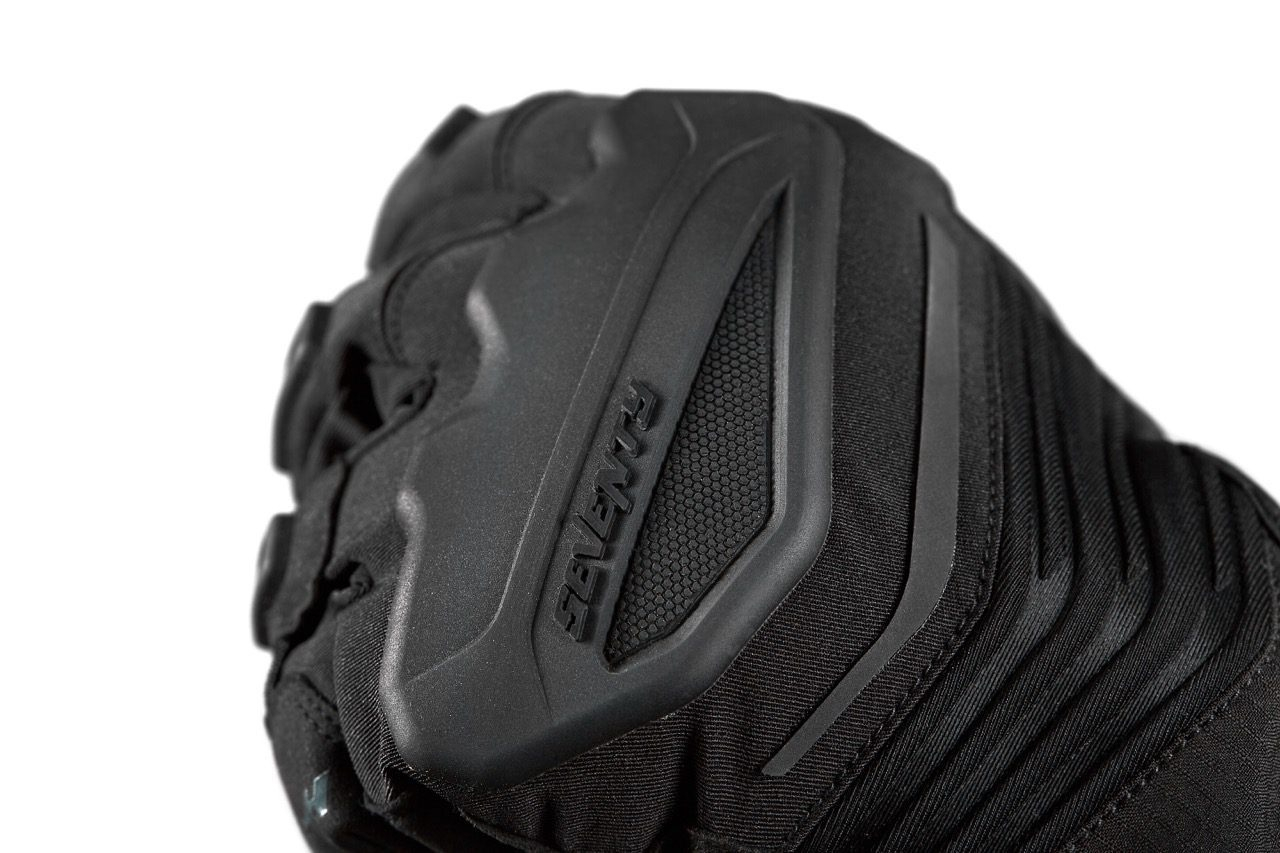 Mănuși moto bărbați Touring/Adventure iarnă Seventy Degrees SD-T13 Aspen Light negru/roșu - WinterTex [3]