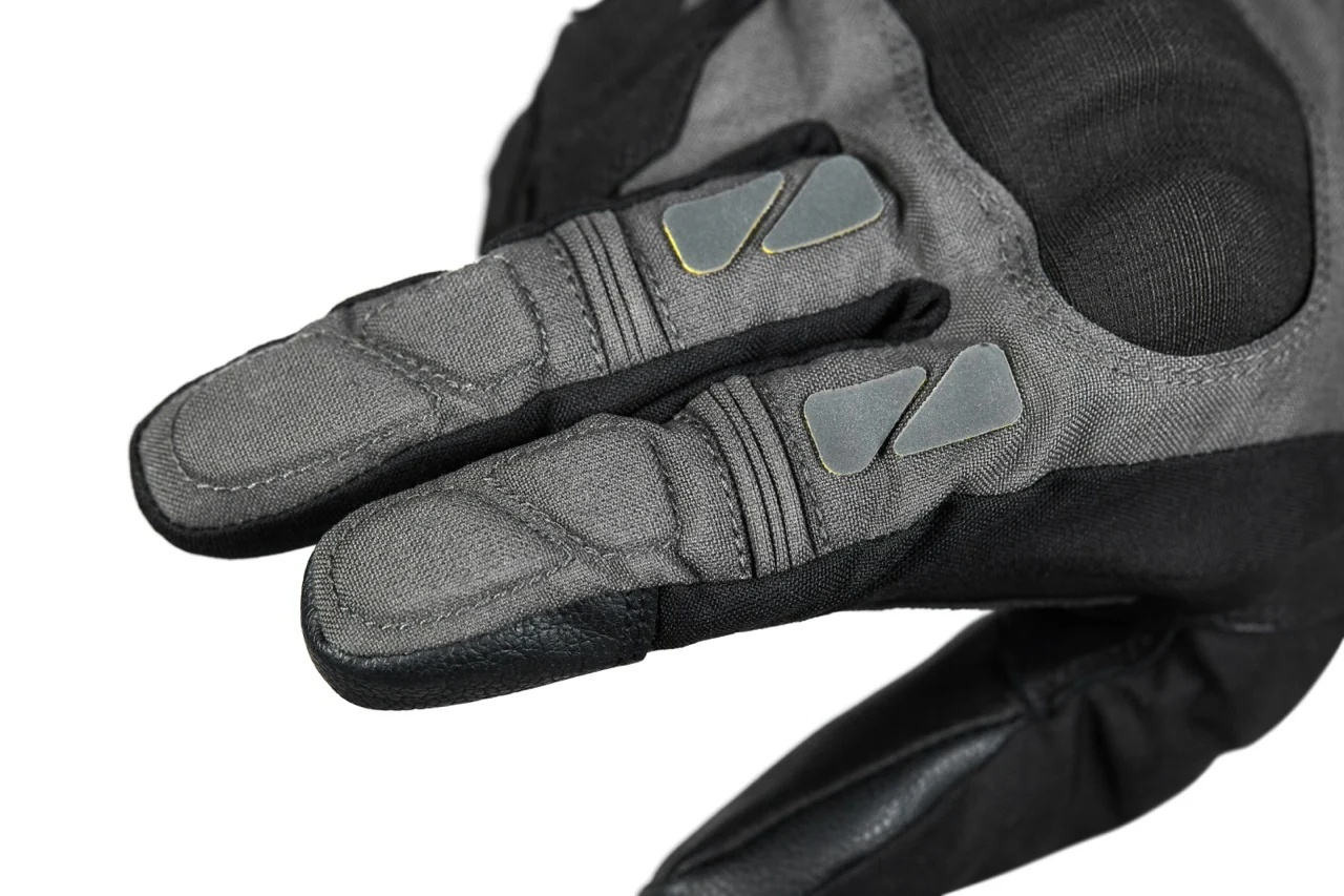 Mănuși moto bărbați Touring/Adventure iarnă Seventy Degrees SD-T55 Atak - negru/galben [3]