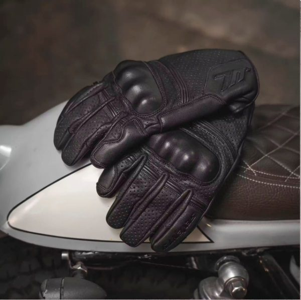 Mănuși moto bărbați Urban vară Seventy Degrees SD-C20 Rebel negru - degete tactile [4]