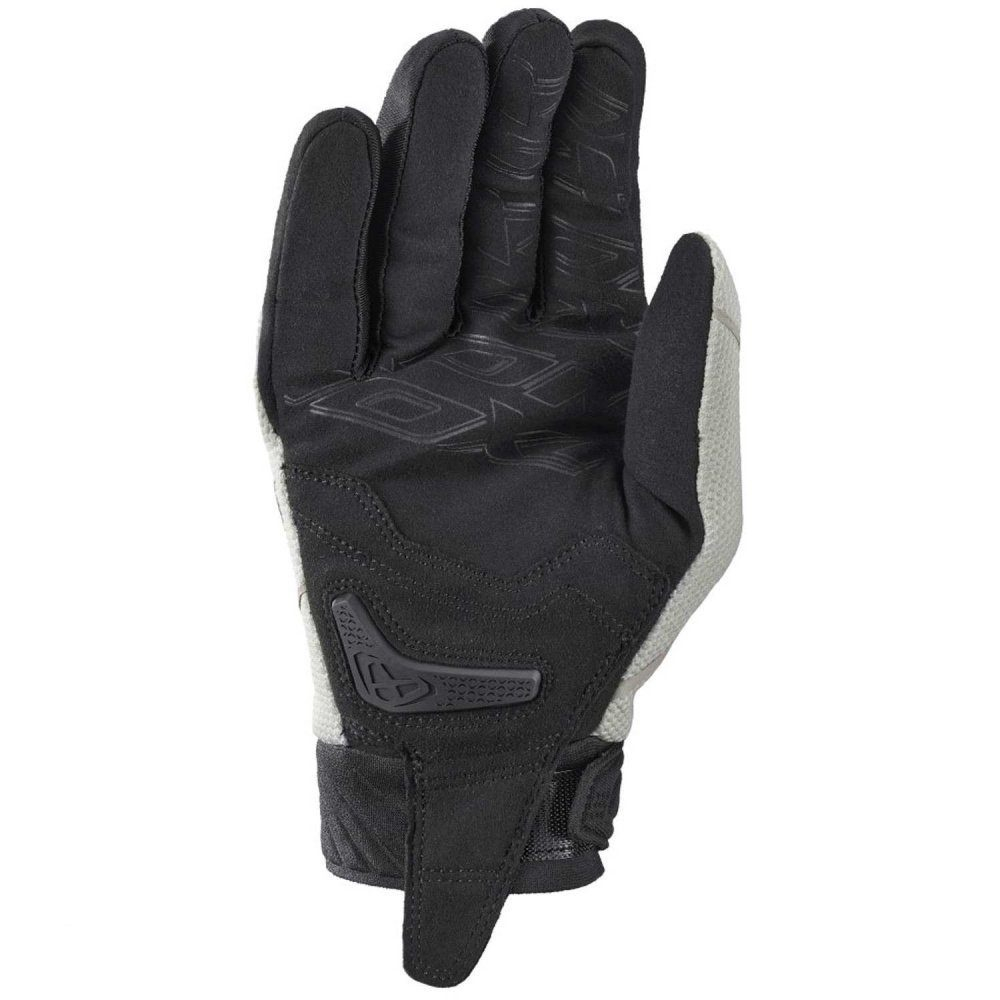 Mănuși moto Ixon Hurricane 2 MS, bărbați, roadster, vară - greige (gri); degete tactile [2]
