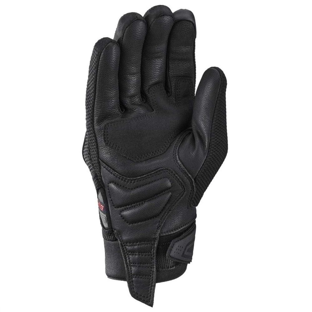 Mănuși moto Ixon MIG 2 Air Flow MS, bărbați, textil/piele, roadster, vară - negru; degete tactile [2]